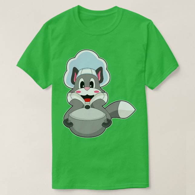 Cat Koch Kochtopf T-Shirt (Design vorne)