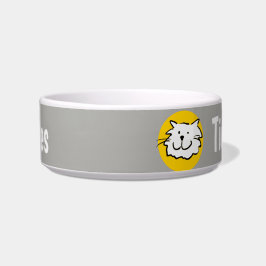 Cat Lächeln Design Napf