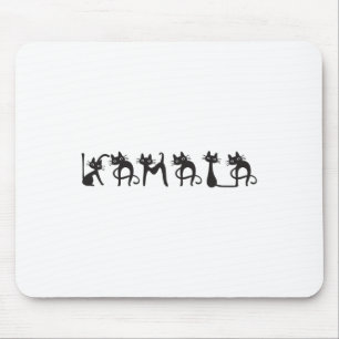 Cat Lady Fun Kinderlose Cat Ladys for Harris 2024 Mousepad