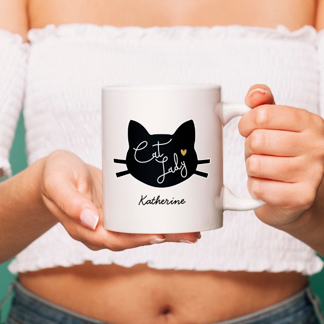 Cat Lady Kaffeetasse (Von Creator hochgeladen)