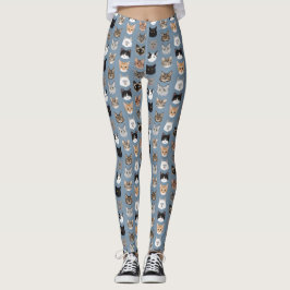 Cat Lady Leggings — niedliche Katzenköpfe entwerfe