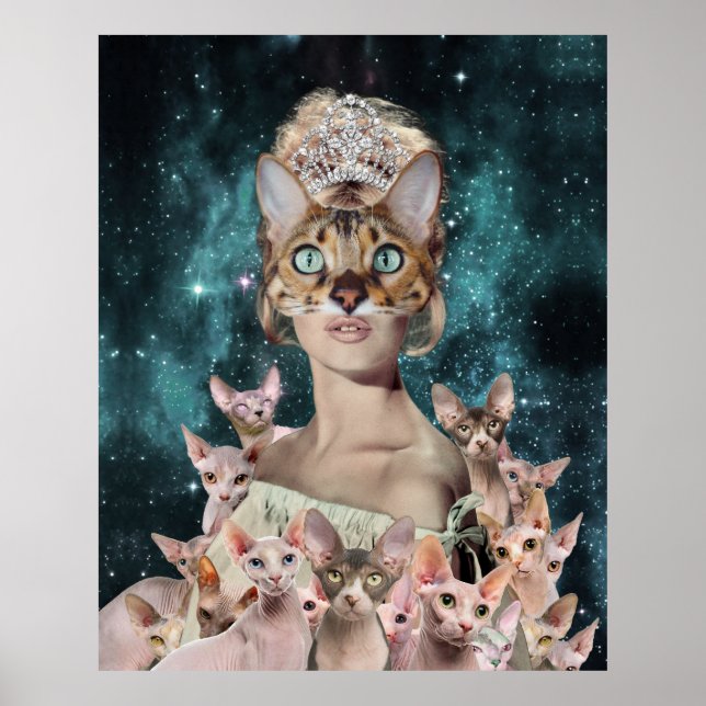 Cat Lady Poster (Vorne)