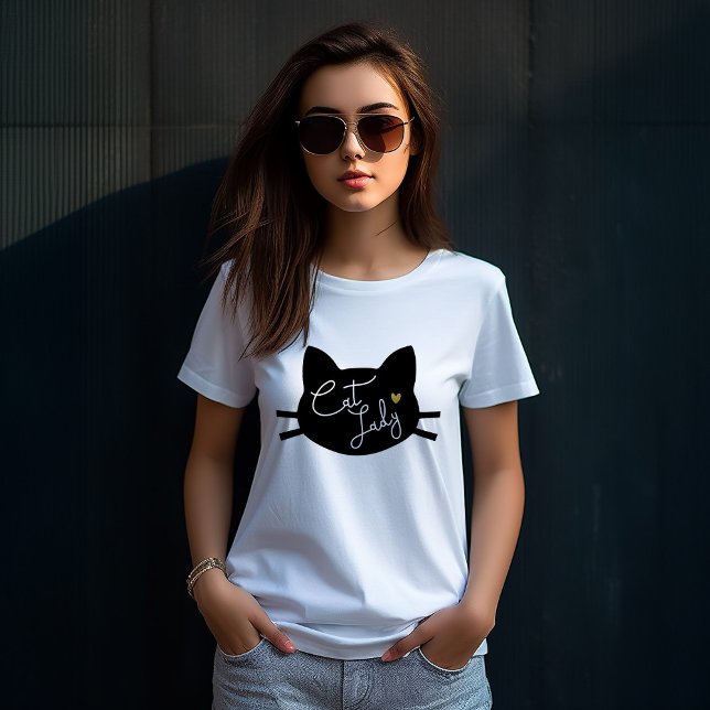 Cat Lady T-Shirt (Von Creator hochgeladen)