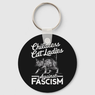 Cat Ladys Against Faschism Proud Feminist Schlüsselanhänger