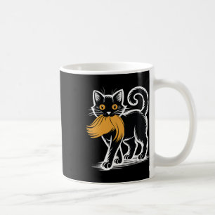 Cat Ladys for Donald Trump Kamala Harris 2024 Sar Kaffeetasse