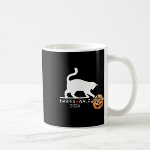 Cat Ladys for Kamala Harris Funny Trump Hair 2024 Kaffeetasse
