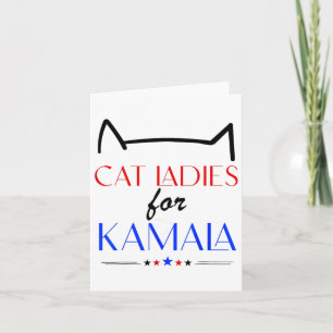 Cat Ladys for Kamala Karte