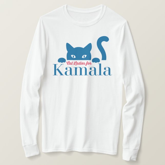 Cat Ladys for Kamala T - Shirt (Design vorne)