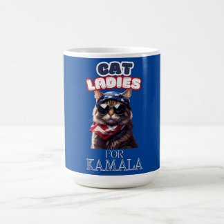 Cat Ladys for Kamala USA Kaffeetasse