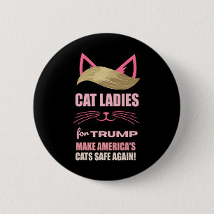 Cat Ladys für Trump machen Amerikas Katzen zum sic Button