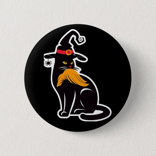 Cat Ladys Kamala Harris 2024 Button (Vorderseite)