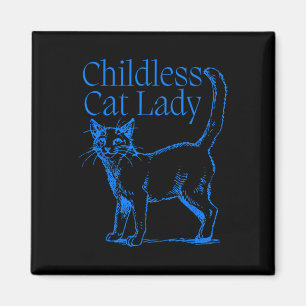 Cat Ladys wählen Blue für Kamala Harris Präsident Magnet