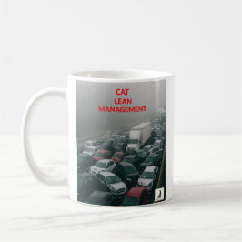 Cat Lean Management Kaffeetasse