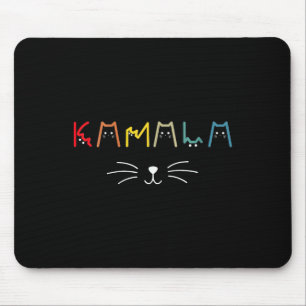 Cat Lettering Positive Funny Cat Le Mousepad