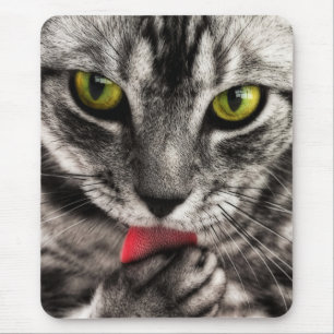 Cat Lick Mousepad