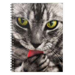 Cat Lick Notizblock