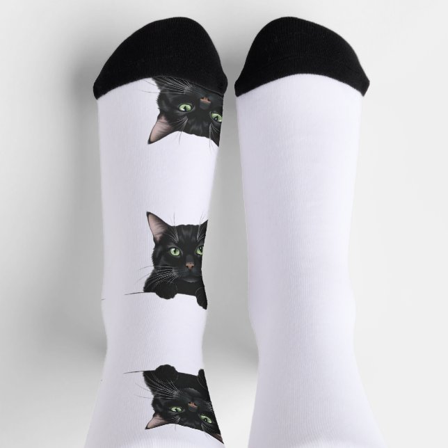 Cat Liebe Crew Socken (Oben)