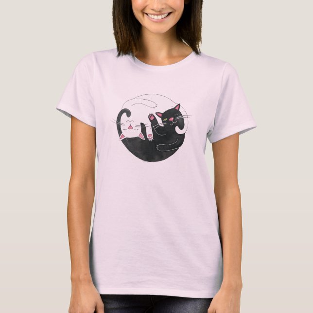Cat Liebe Shirt (Vorderseite)
