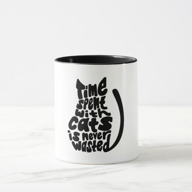 Cat Liebe Tasse (Zentrum)