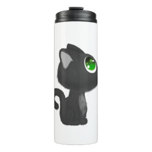 Cat Little Cat Feline Animal Animals Domestic Cat. Thermosbecher