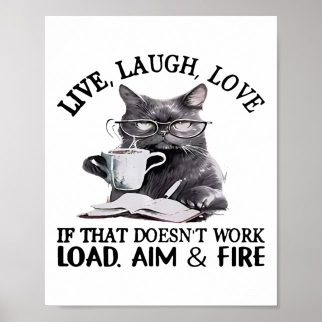 Cat Live Lagh Liebe, wenn das nicht funktioniert l Poster (Vorne)