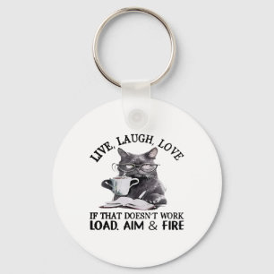 Cat Live Lagh Liebe, wenn das nicht funktioniert l Schlüsselanhänger