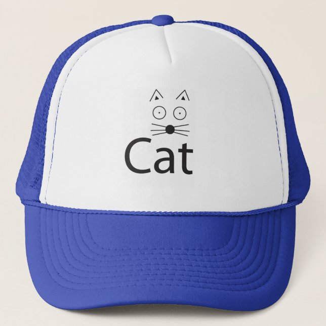 CAT-Logo Truckerkappe (Vorderseite)