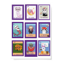 Cat Lottería, Value Poster Paper (Matte)