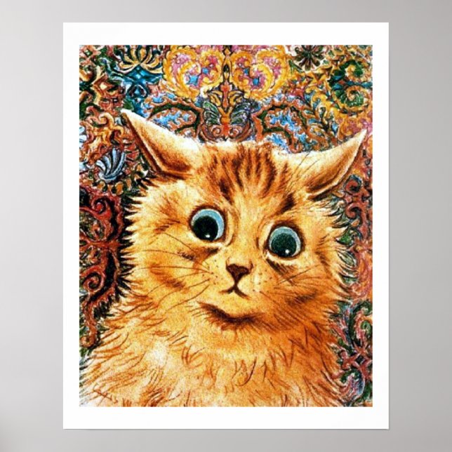 Cat, Louis Wain Poster (Vorne)