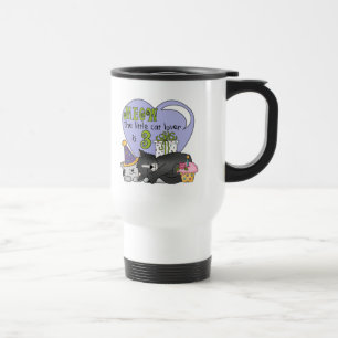 Cat Lover 3. Geburtstag T Shirts und Geschenke Reisebecher
