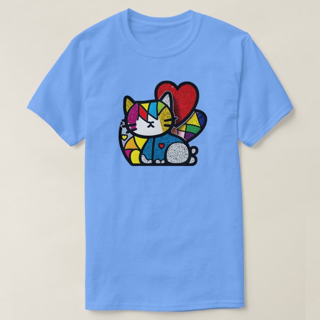 Cat Lover 3 T-Shirt (Design vorne)