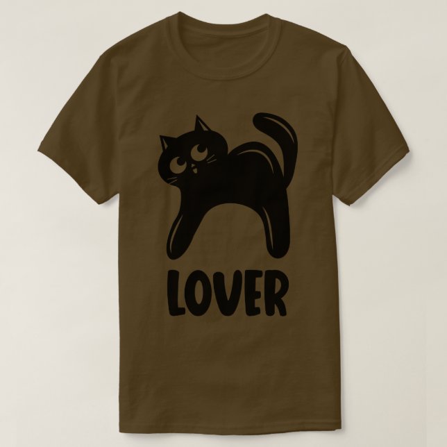 Cat Lover 5 T-Shirt (Design vorne)