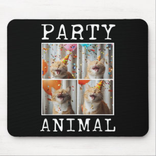 Cat Lover Animal Themed Happy Cat Birthday Mousepad