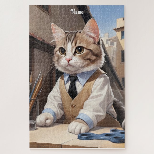 Cat Lover, Cat Architect (Vertikal)