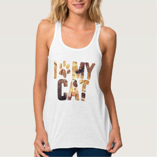 Cat Lover Cat Family Cat Eltern präsentieren meine Tank Top