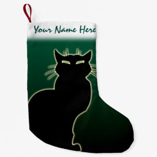 Cat Lover Christmas Strumpf Individueller Strumpf Kleiner Weihnachtsstrumpf