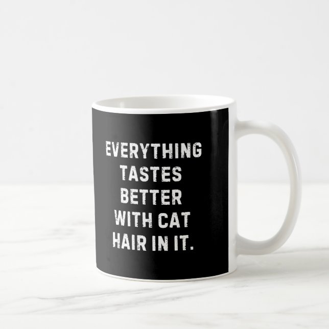 Cat Lover Funny Mug (Droite)