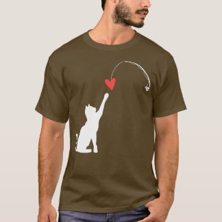 Cat Lover Funny Valentinstag T-Shirt