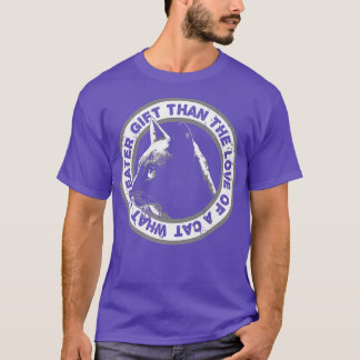Cat Lover Geschenk für Kinder Jungen Mädchen  T-Shirt