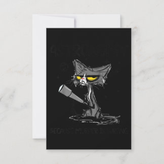 Cat Lover Geschenk | Geschenk für Lover Cat Dankeskarte