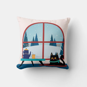 Cat Lover Gift - Benutzerdefiniertes Foto Keepake Kissen