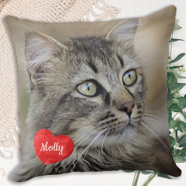 Cat Lover Gift - Pet Keepake - Benutzerdefinierter Kissen (Von Creator hochgeladen)