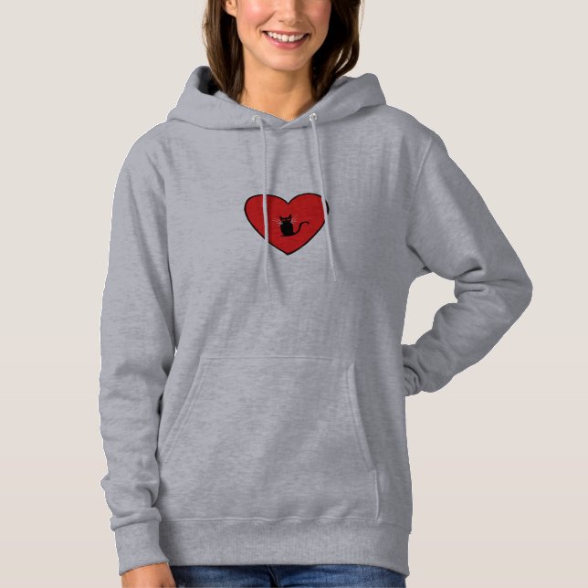Cat Lover Hoodie (Vorderseite)