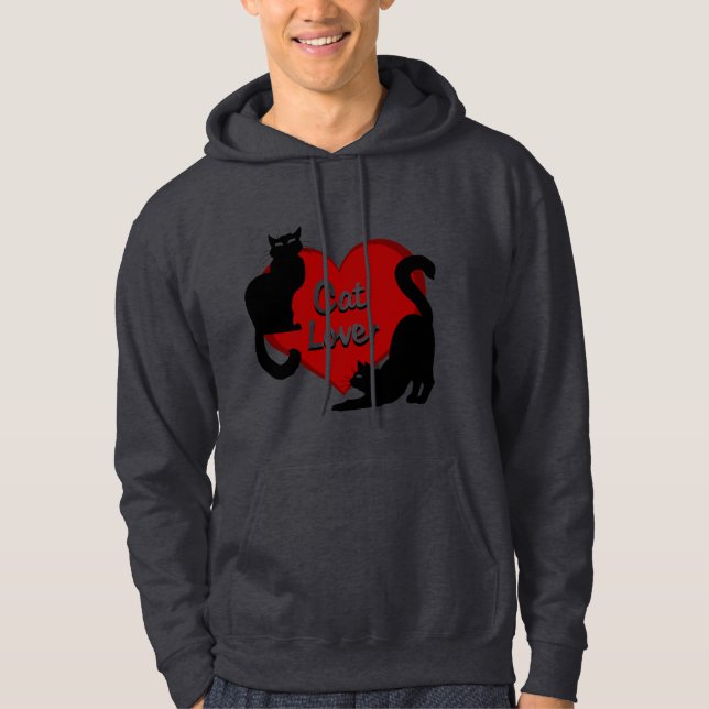 Cat Lover Hoodie Cat Lover Shirts & Sweatshirts (Vorderseite)