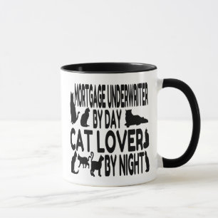 Cat Lover Hypothekenversicherer Tasse