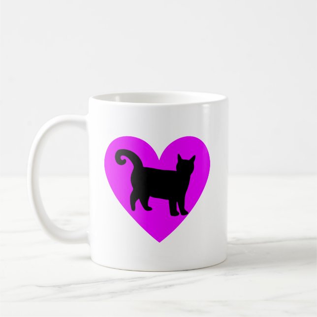 Cat Lover Kaffeetasse (Links)