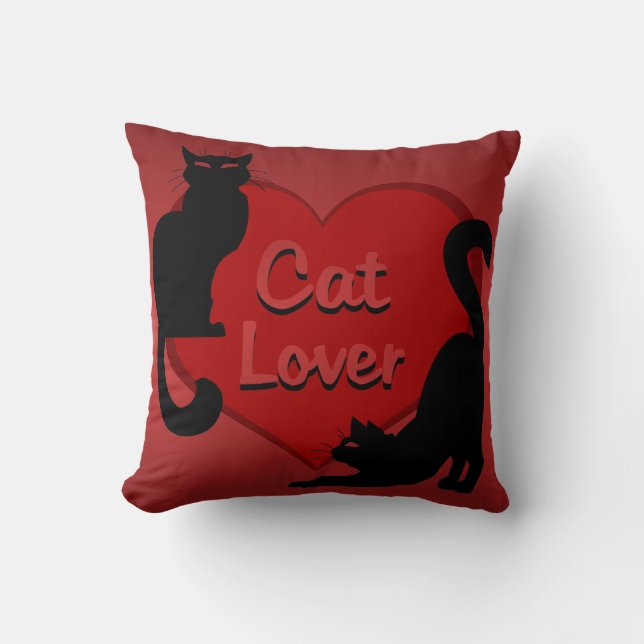 Cat Lover Katzenkatzenklatsche Geschenke Katzendek Kissen (Vorderseite)
