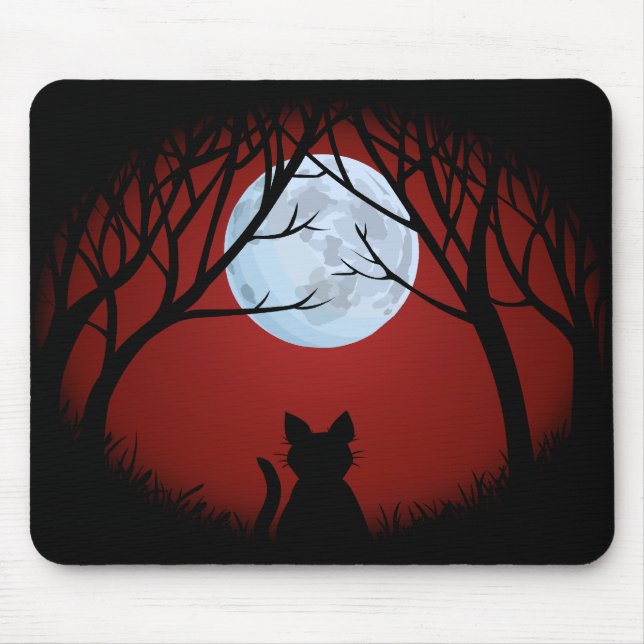 Cat Lover Mousepads Anpassbare Cat Mouse Pad (Vorne)