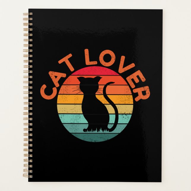 CAT LOVER PLANER (Vorderseite)