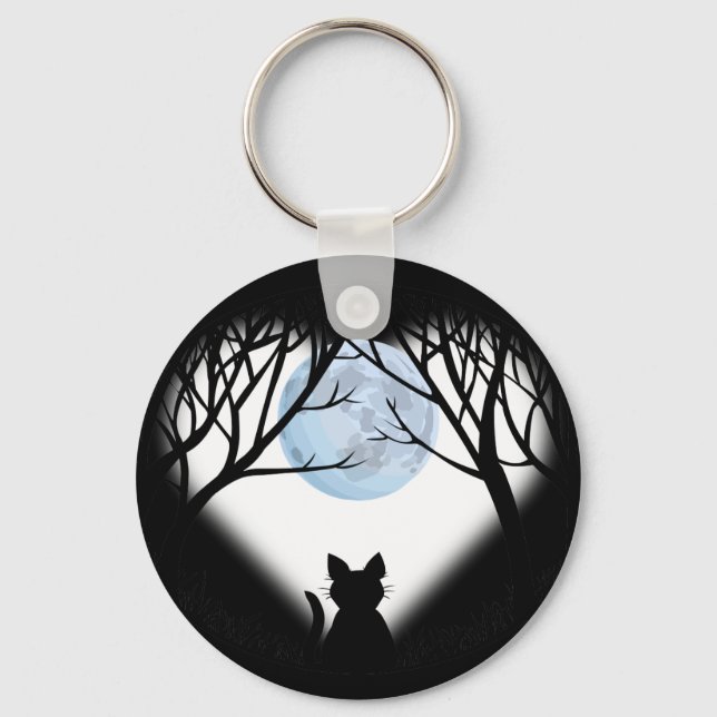 Cat Lover Schlüsselanhänger Cat Lover gibt Pet Key (Vorderseite)